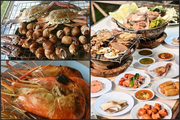 บ้านริมน้ำบุฟเฟต์ทะเลเผา