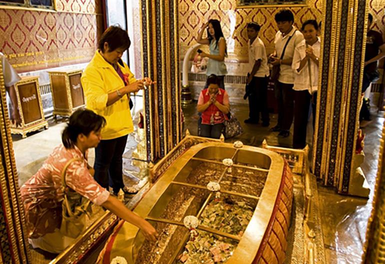 รอยพระพุทธบาท จ.สระบุรี