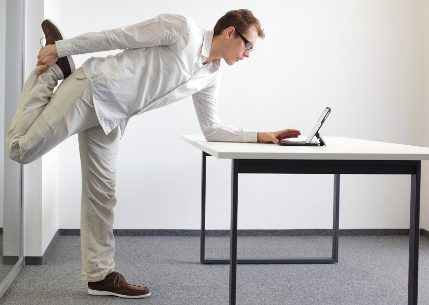 คลายเมื่อยแบบง่ายๆ ในที่ทำงาน