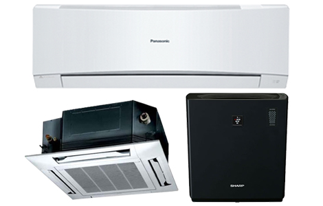 เครื่องฟอกอากาศ กับ เครื่องปรับอากาศ