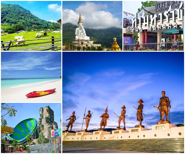 10 สถานที่ท่องเที่ยว ที่ถูกค้นหามากที่สุดในปี 2558