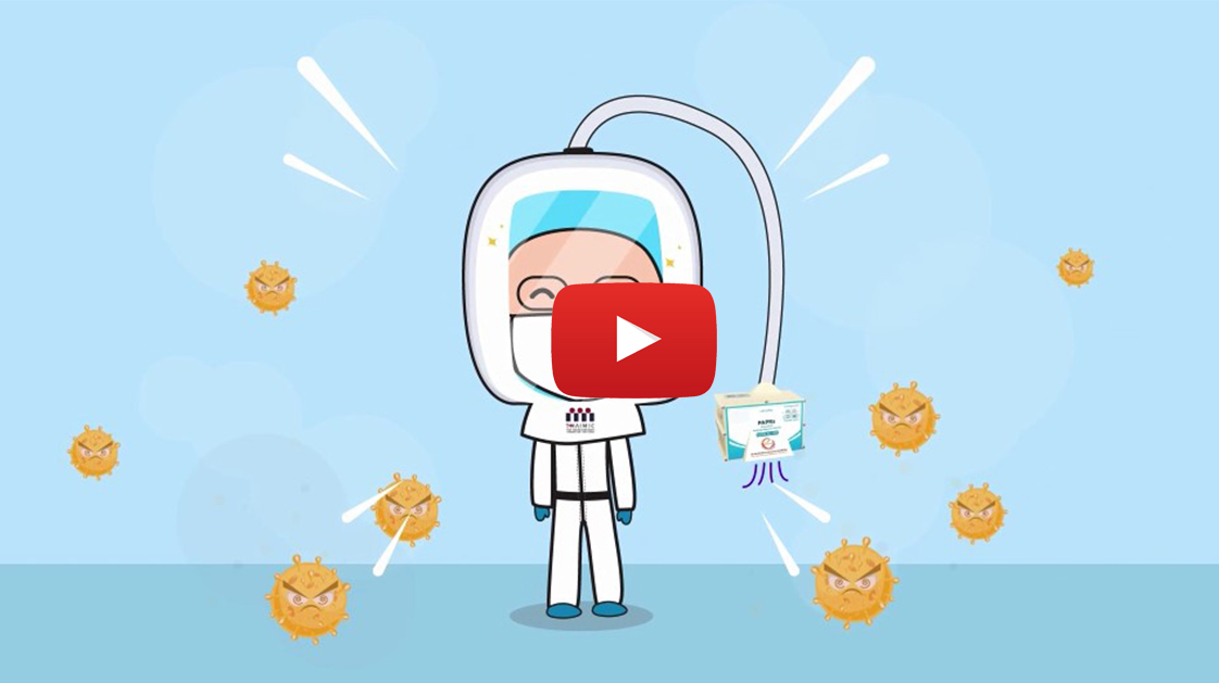 PAPR เครื่องป้องกันและกรองไวรัส ผลิตโดยคนไทย ไทยใช้ ไทยรอด!