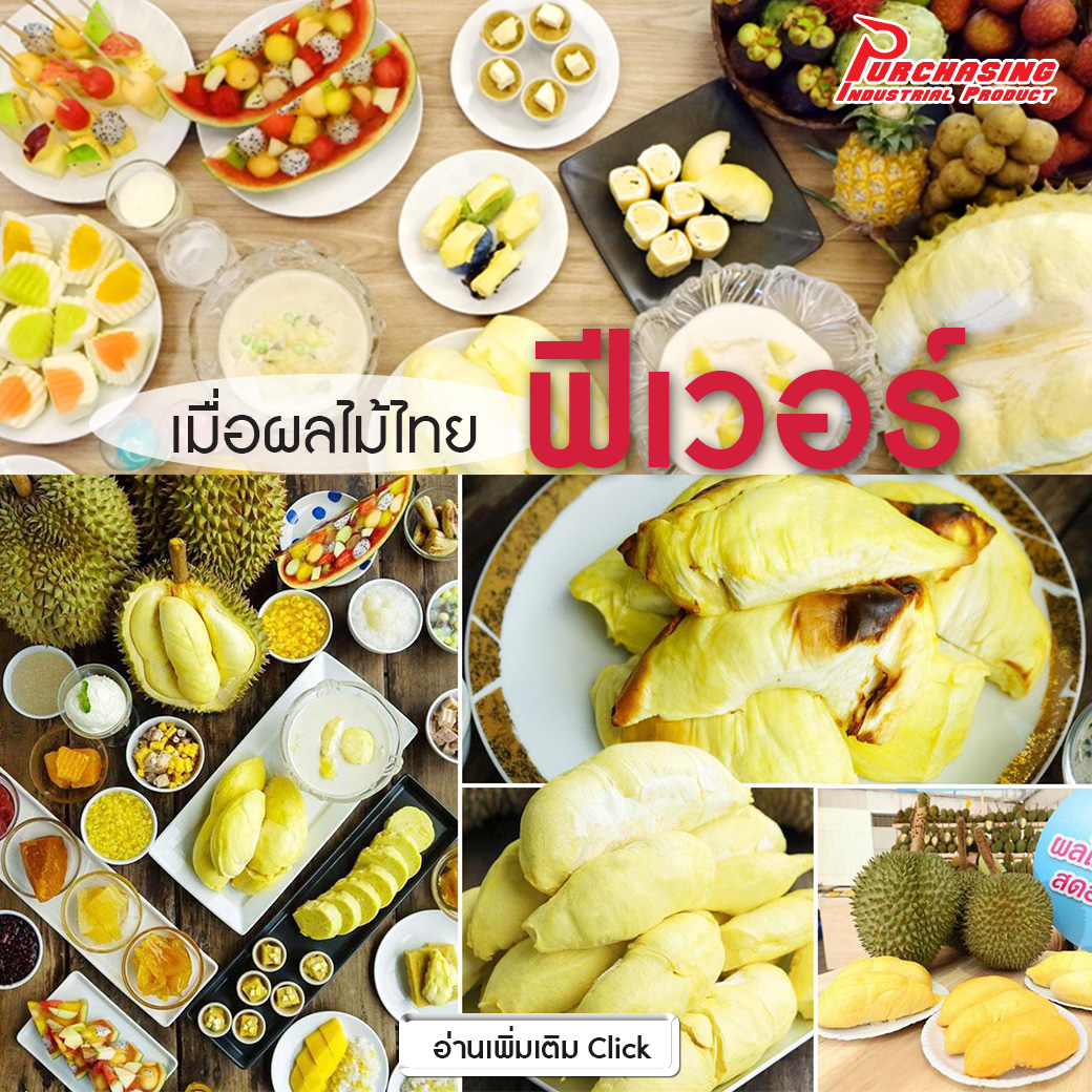 เมื่อผลไม้ไทยฟีเวอร์