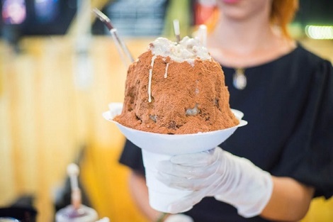 ร้านน้ำแข็งไสแนวใหม่ไซต์บิ๊ก