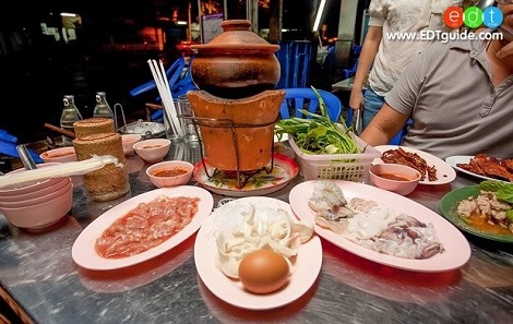 ร้านจิ้มจุ่ม รสเด็ดริมทางในกรุงเทพฯ