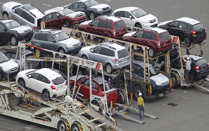 สมาคมผู้นำเข้ายานยนต์ญี่ปุ่นเผยยอดนำเข้ารถเดือนม.ค.ร่วงลง 2.2%