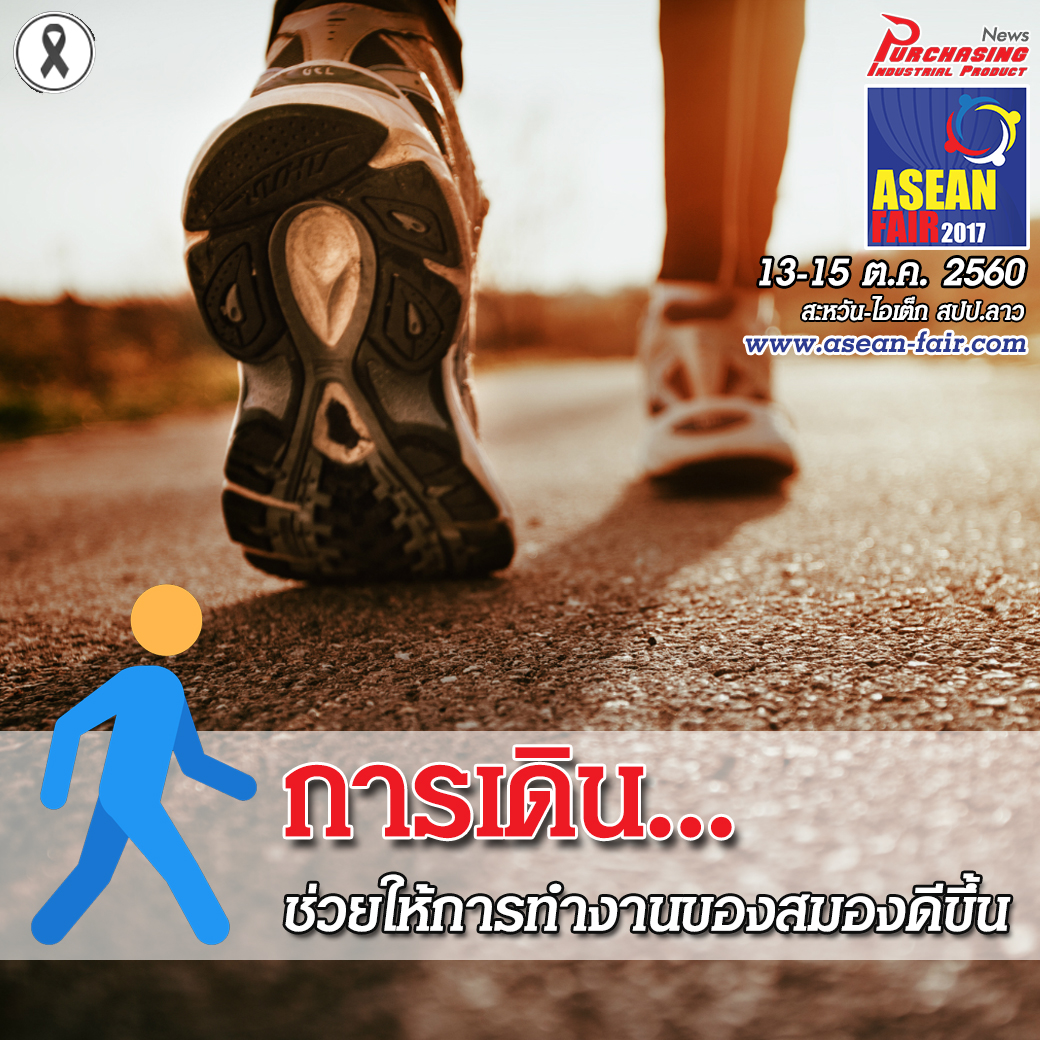 การเดินอาจช่วยให้การทำงานของสมองดีขึ้น