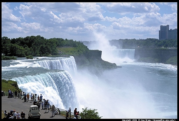 น้ำตกไนแองการ่า อเมริกา – แคนาดา