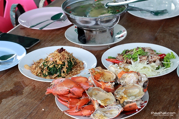 ปูไข่..คลองโคน “ร้านเกษร“ ของอร่อย..ที่ไม่ต้องเหาะไปกินถึงทะเล