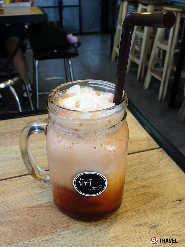 เครื่องดื่มที่สั่งมาค่ะ ชาป๊า