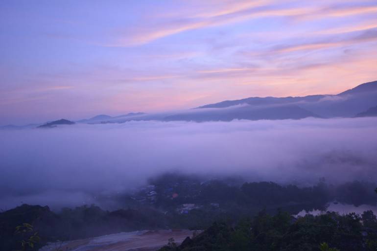 สวยงาม 360 องศา! ทะเลหมอกแห่งใหม่ระนอง