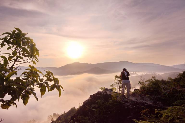 สวยงาม 360 องศา! ทะเลหมอกแห่งใหม่ระนอง