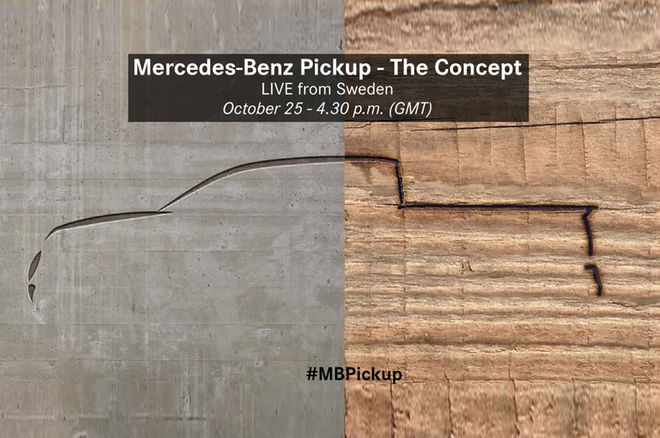 ทีเซอร์ 'Mercedes-Benz Pickup' กระบะหรูรุ่นแรกค่ายเบนซ์เปิดตัว 25 ต.ค.นี้