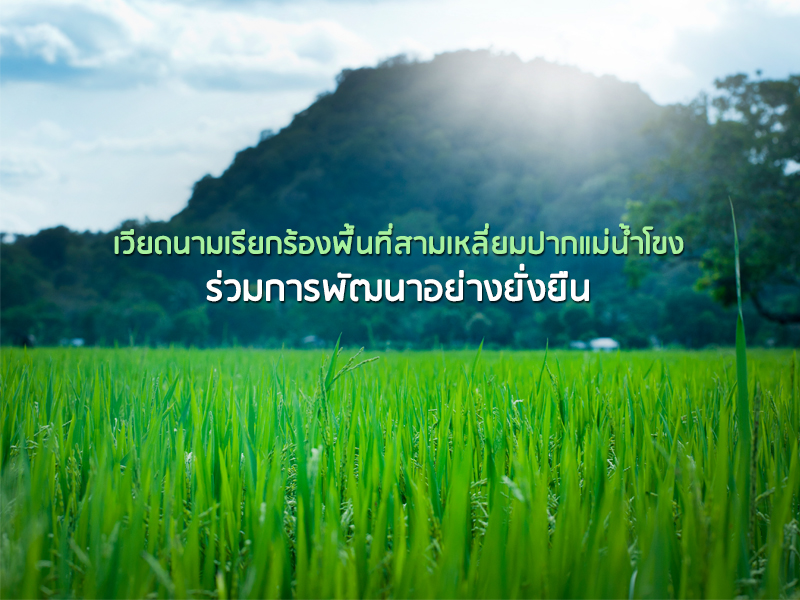 เวียดนามเรียกร้องพื้นที่สามเหลี่ยมปากแม่น้ำโขงร่วมการพัฒนาอย่างยั่งยืน - THAIPURCHASING NEWs