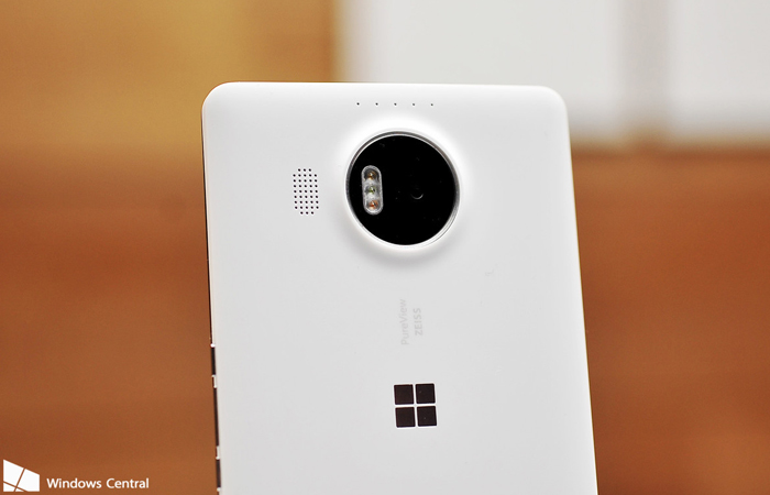 กล้องหน้า Lumia 950 XL