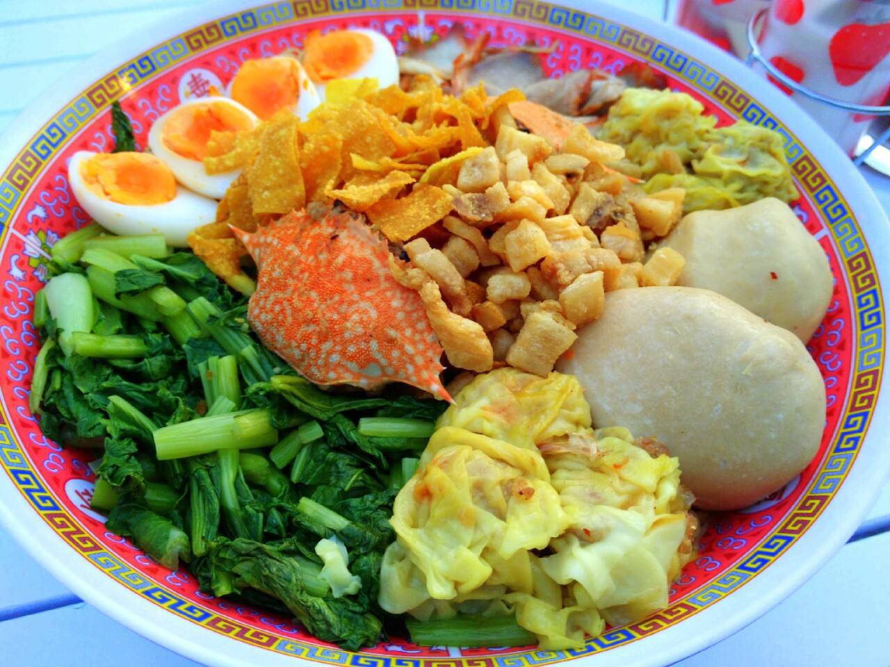 บะหมี่จอมพลัง ตลาดรถไฟรัชดา